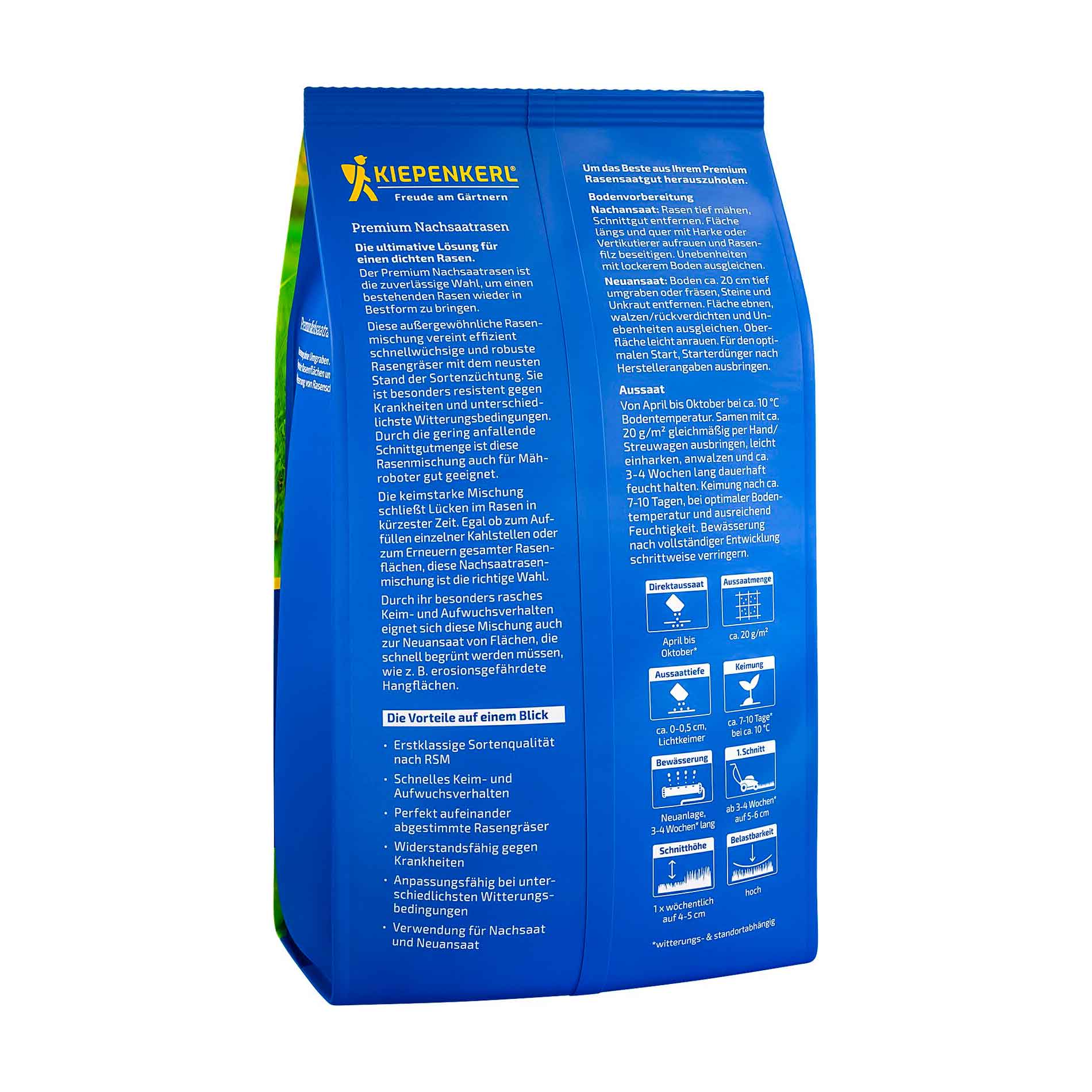 Profi-Line Premium Nachsaatrasen, 0,25 kg