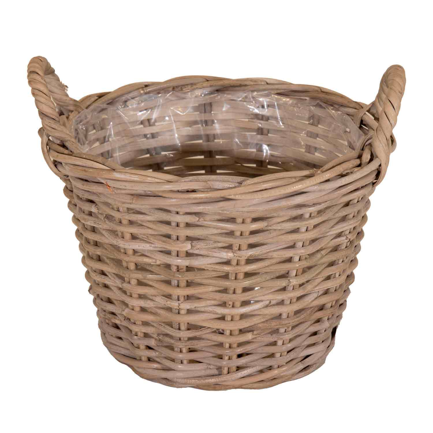 Evi Potato Basket -SP- Natural D30H23 Bottom D22