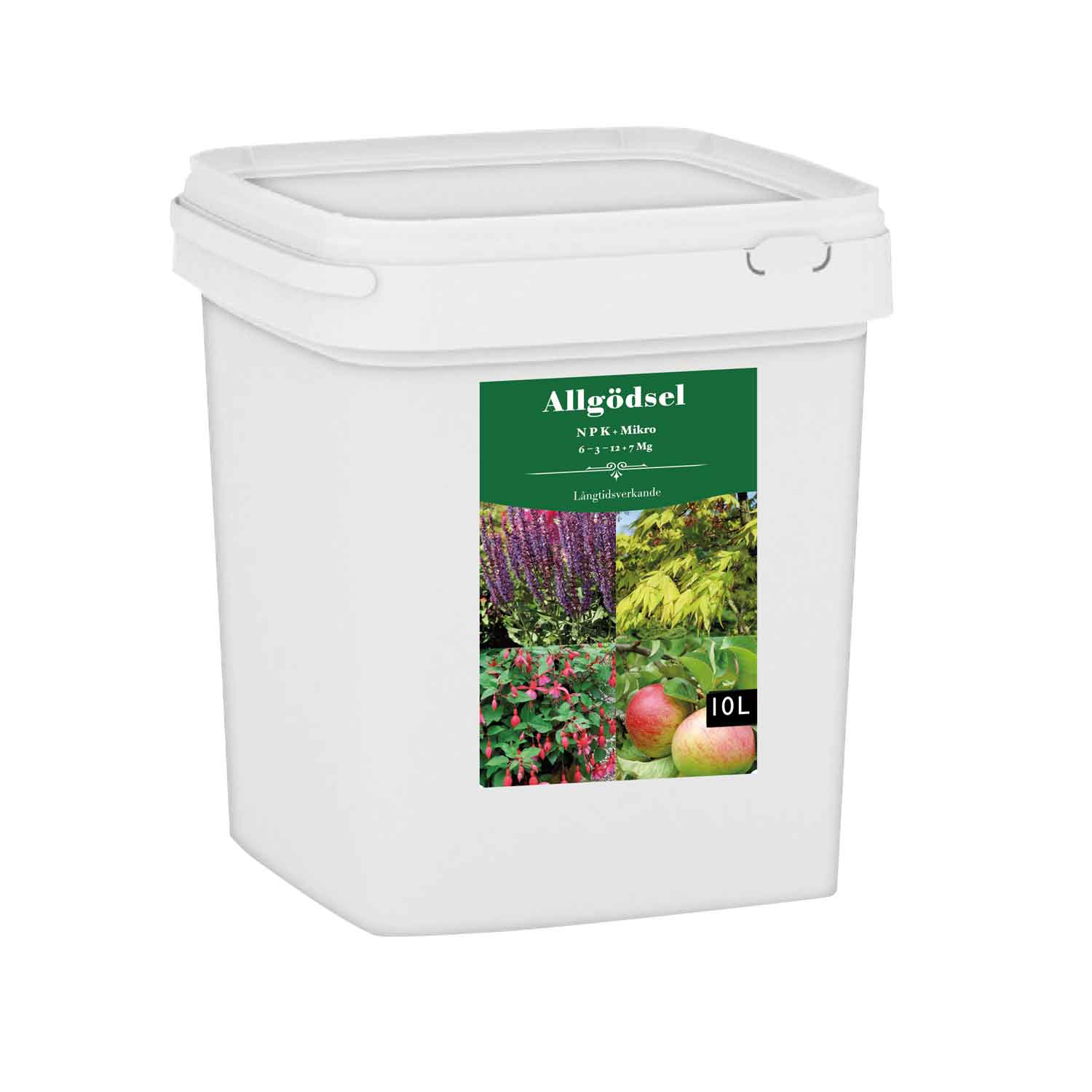 Havegødning allround NPK 6-3-12+3mg 10L KRAV