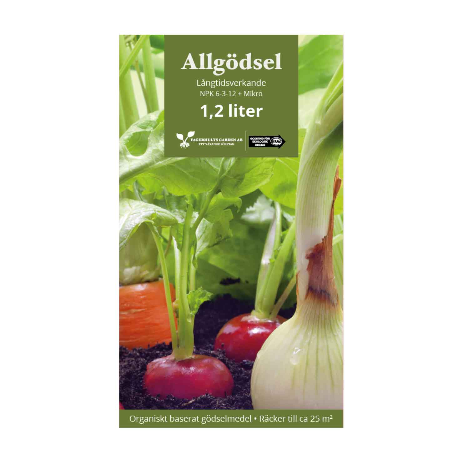 Havegødning allround NPK 6-3-13 1,2L KRAV