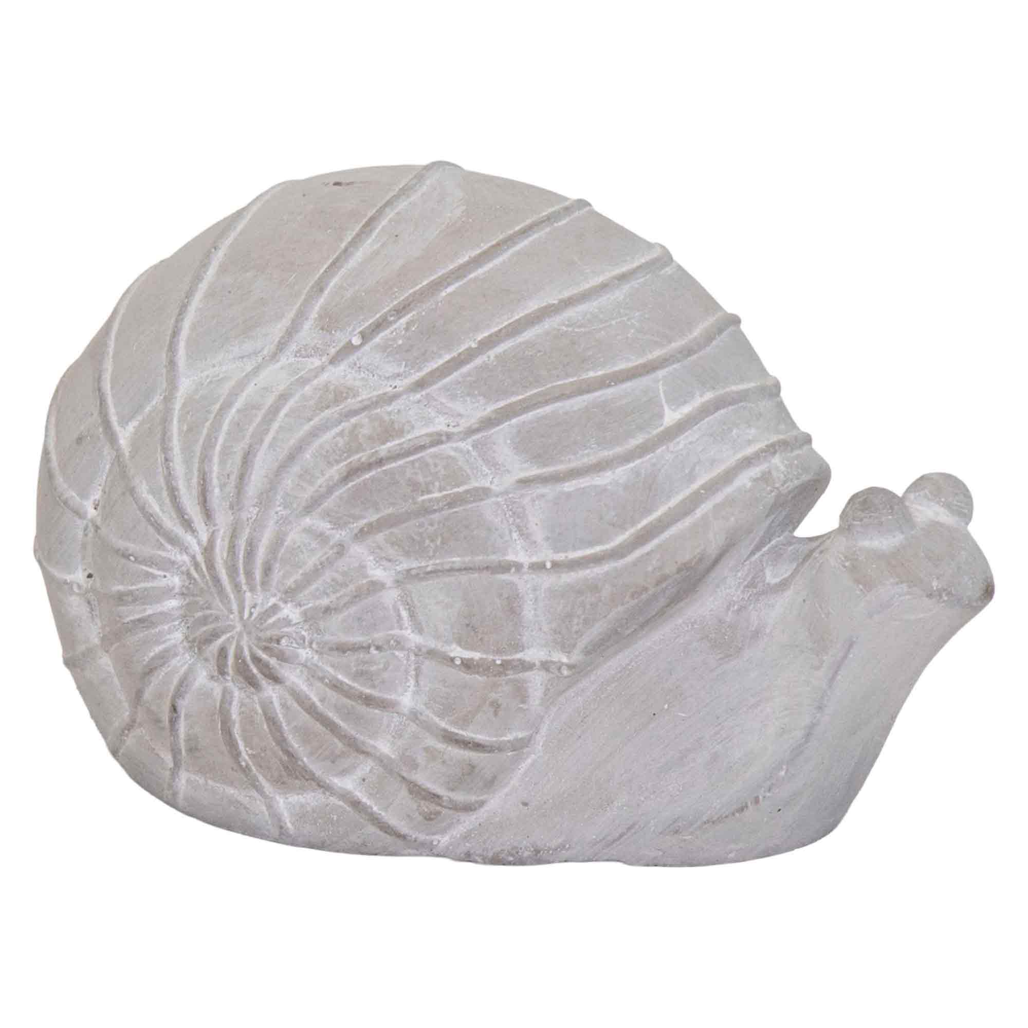 Deko Slow Snail Grey L17W10H10