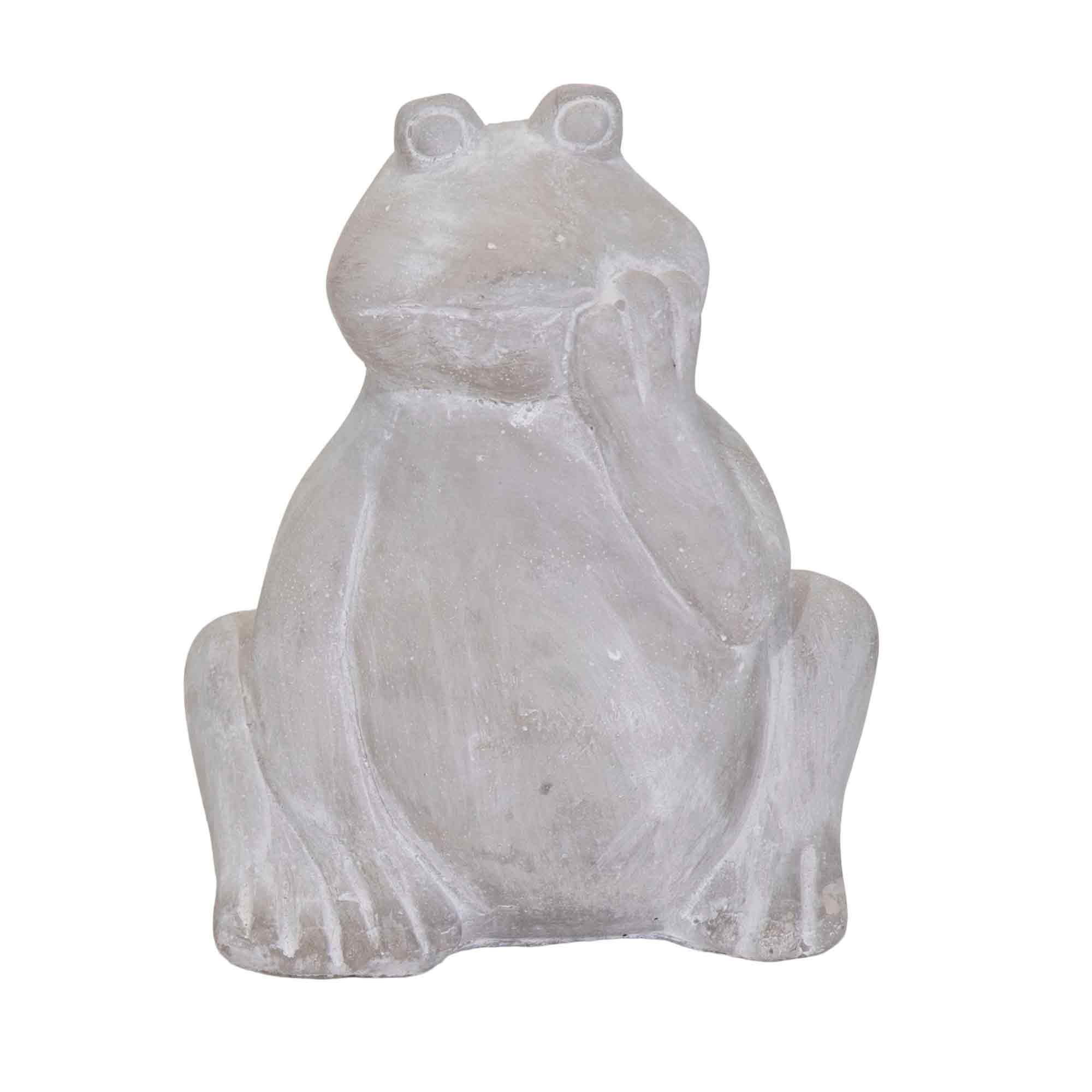 Deko Frogg Handkiss Grey W11H14