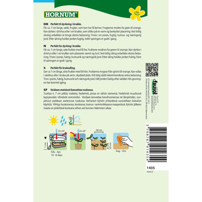 Peberfrugt, Potte- Hamik (D)