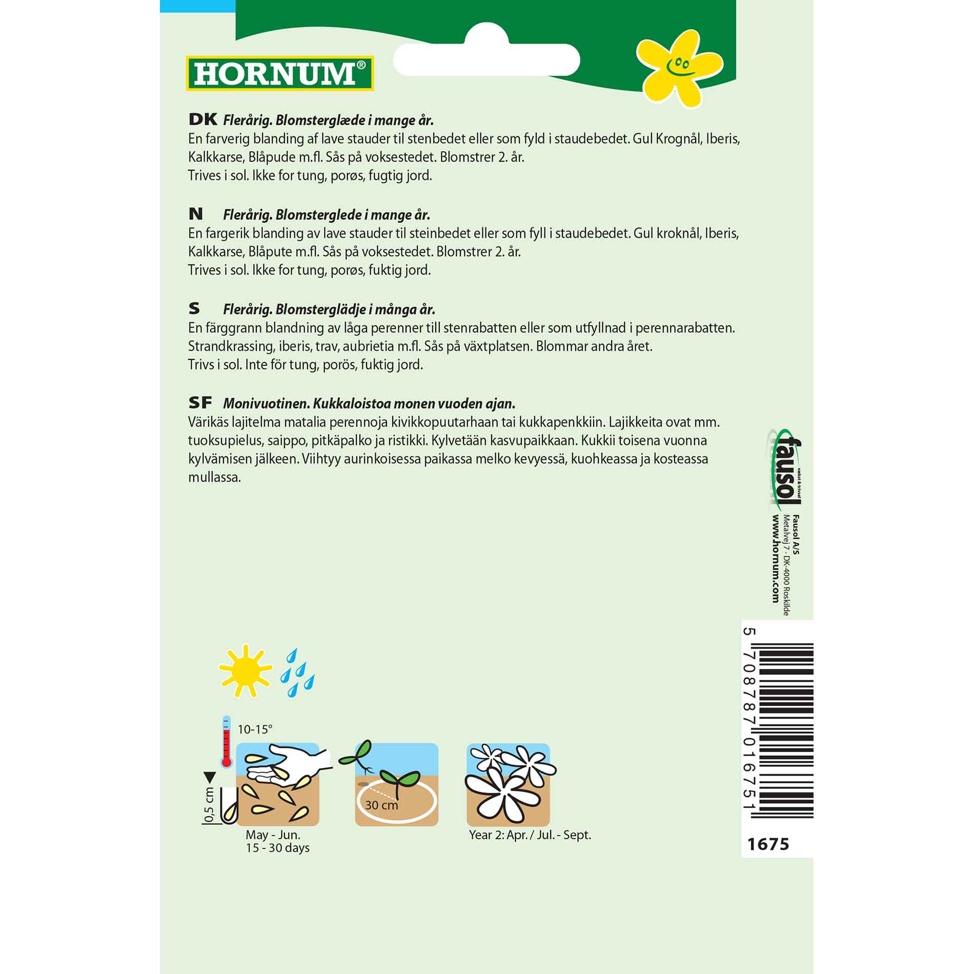 Blomsterblanding, Stenhave