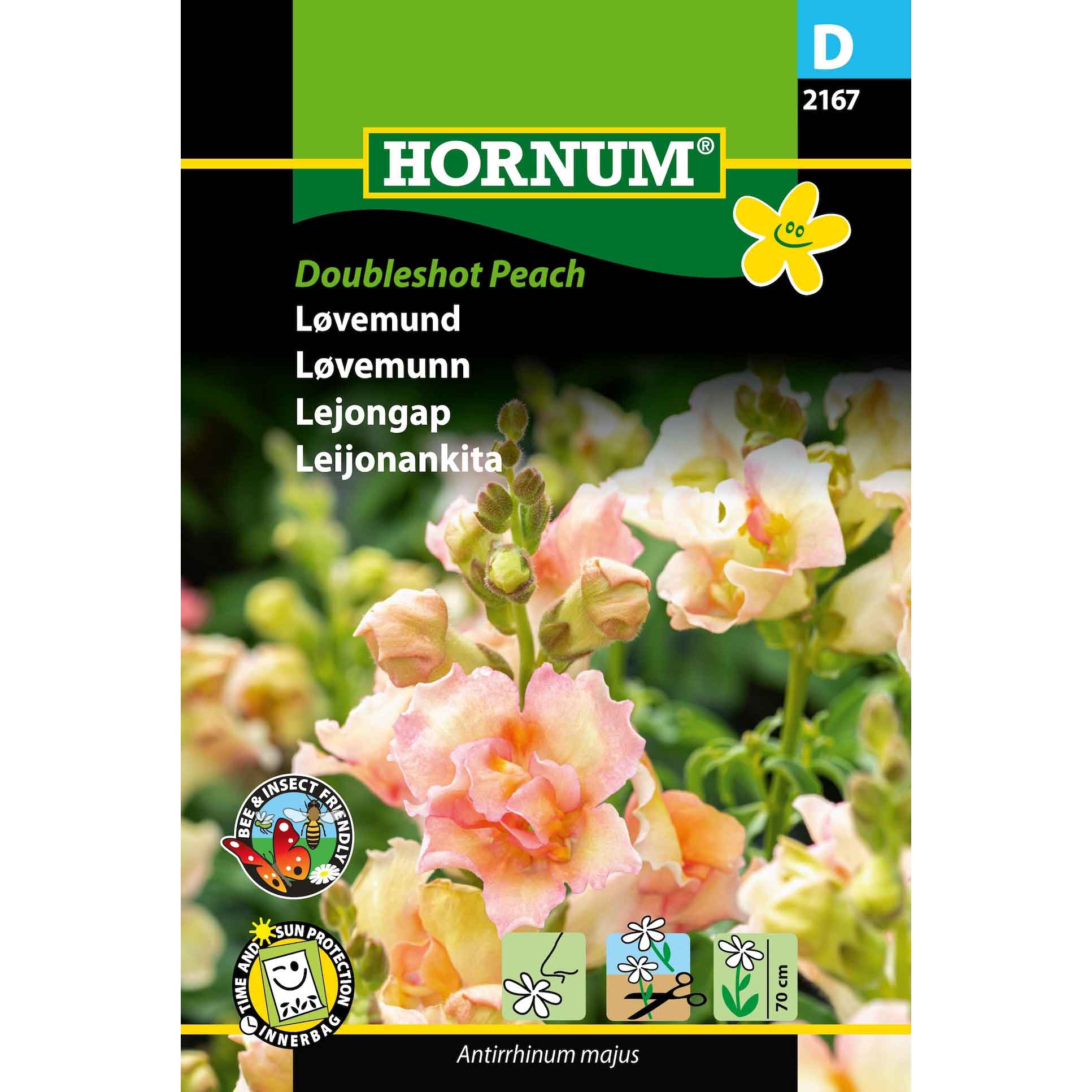 Løvemund Doubleshot Peach (D)