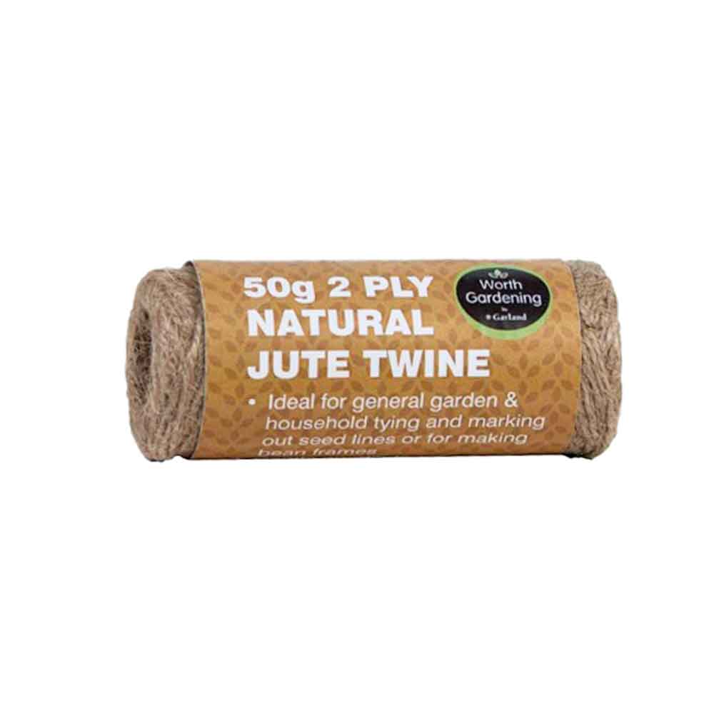 50g 2 Ply Natural Jute Twine