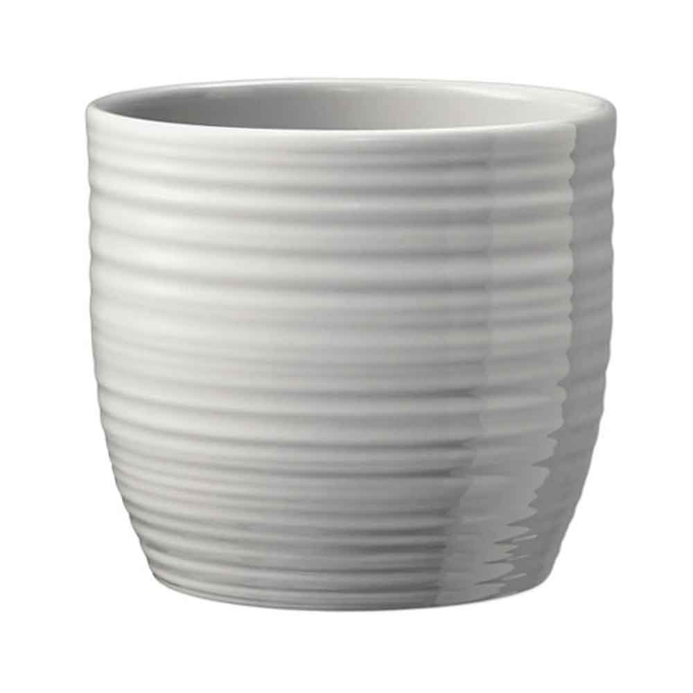 Bergamo pure 13 cm, shiny light grey