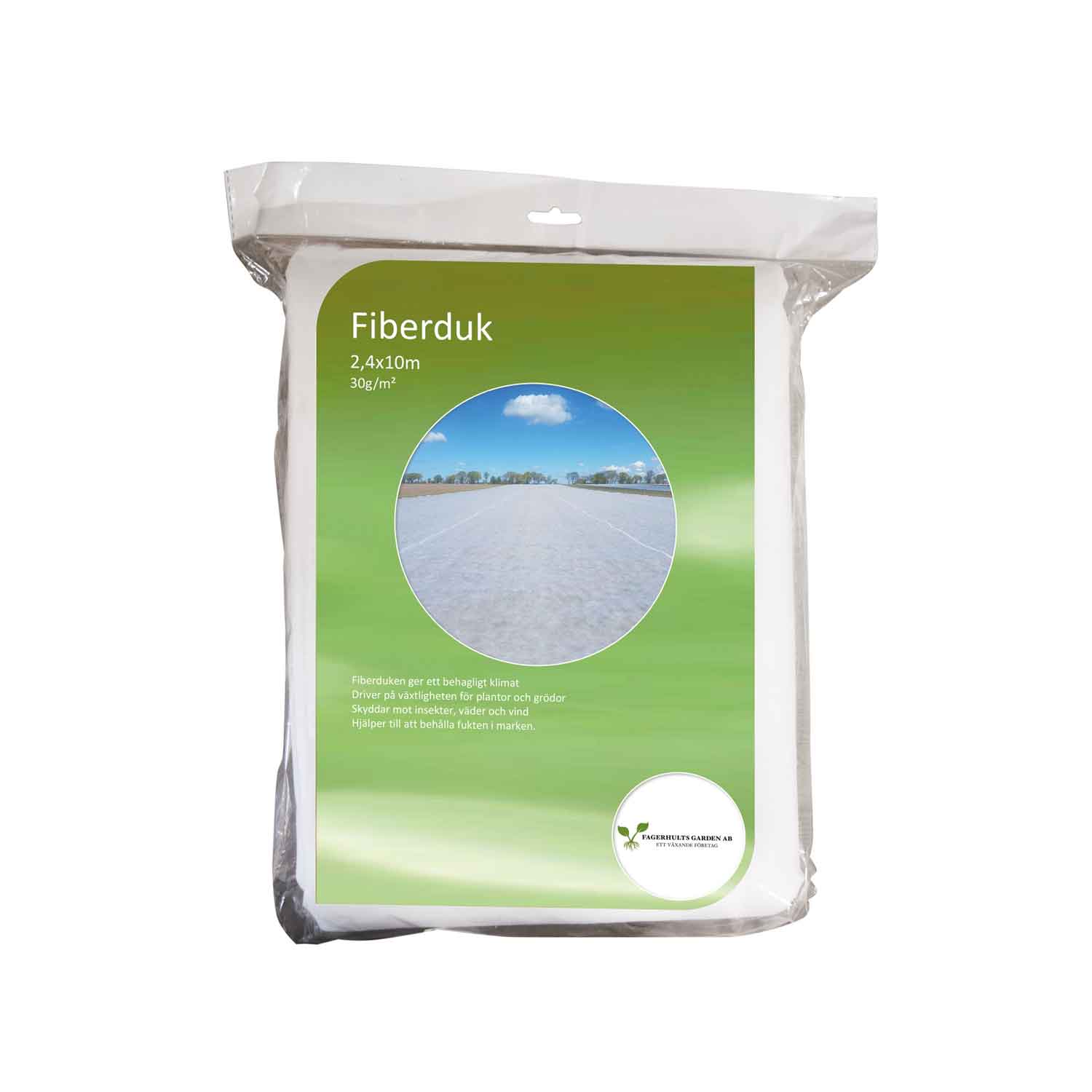 Fiberdug 2,4 x 10m 30g/m2