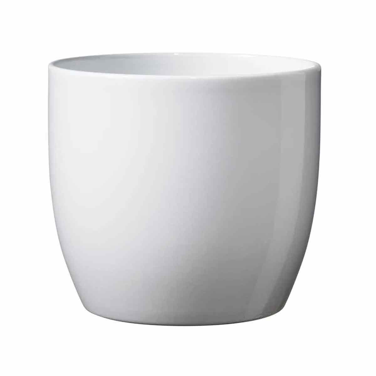 Pot Basel sh white Ø10cm
