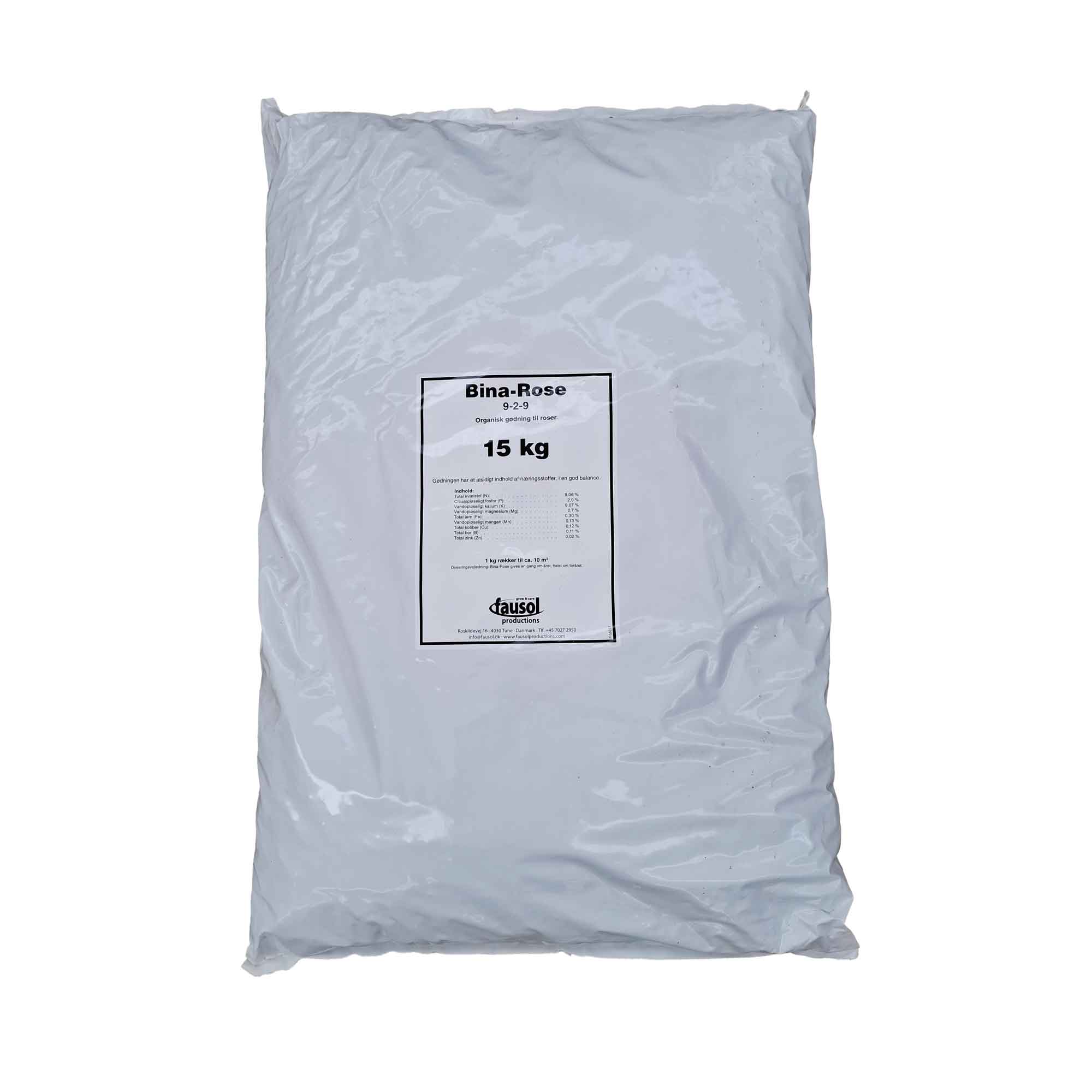 Rose fertilizer Binadan 9-2-9 - 15 kg