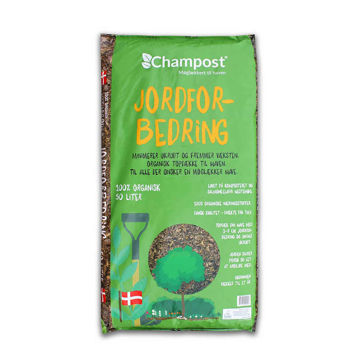 Champost Jordforbedring 50L | Kun DKK 79 | Laubjerg Havecenter