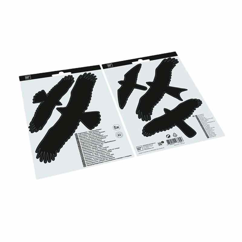 Bird Anti-Collision window 5 stickers