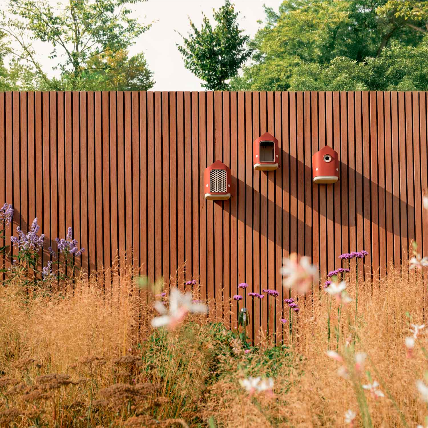 Cosy Bird Feeder 18 Tuscan red