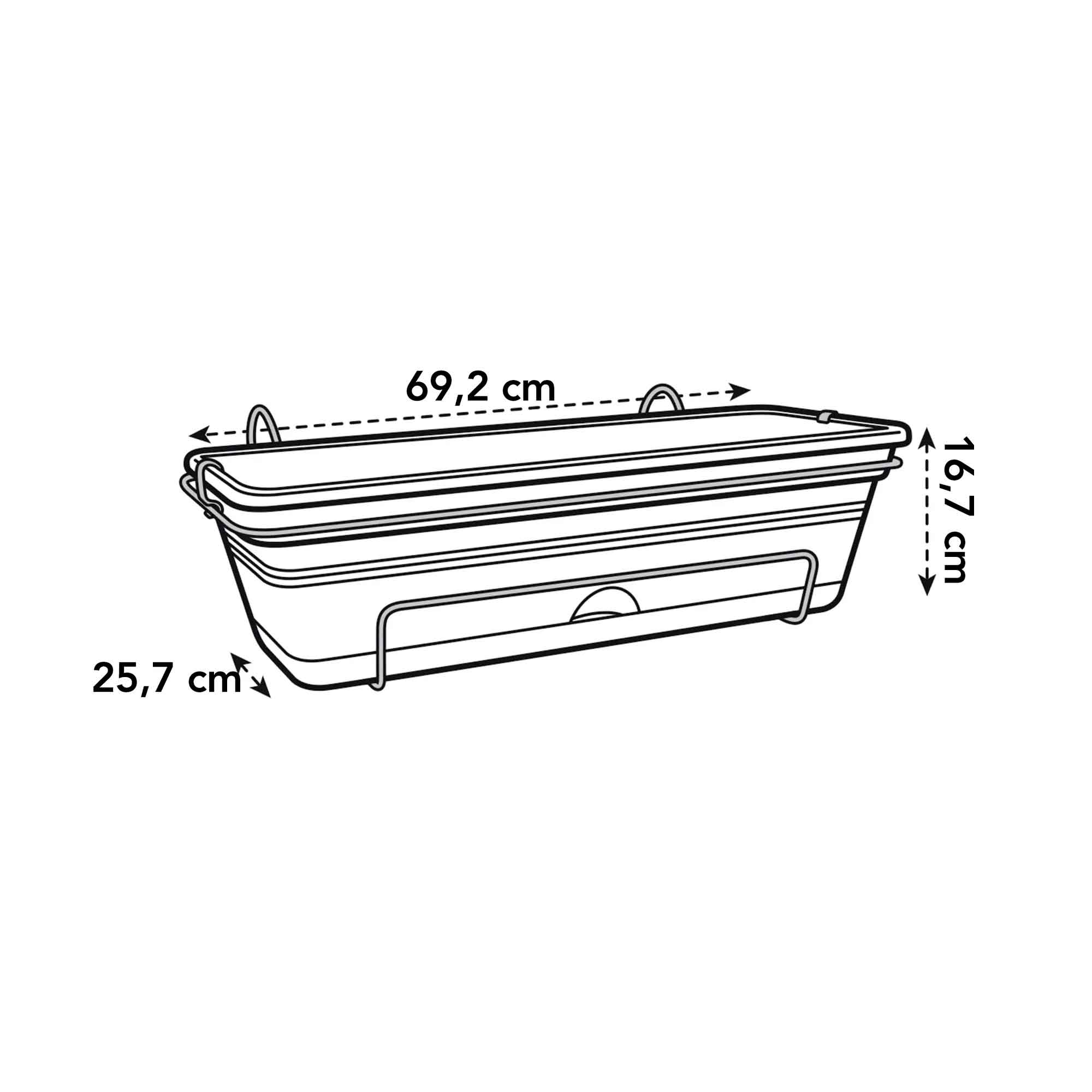 gb trough allin1 70 leaf green